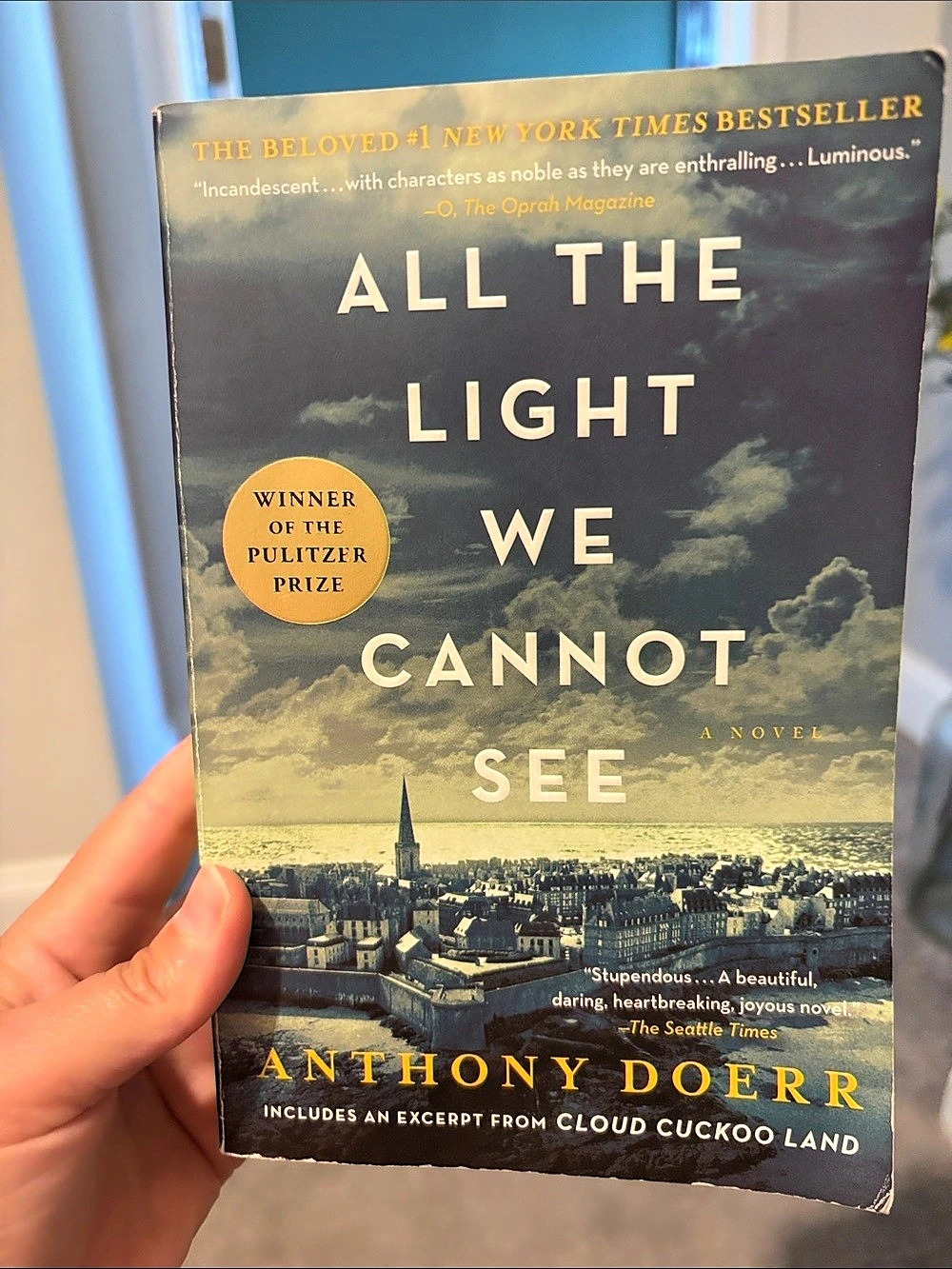 All the Light We Cannot See by Anthony Doerr Novel Paperback